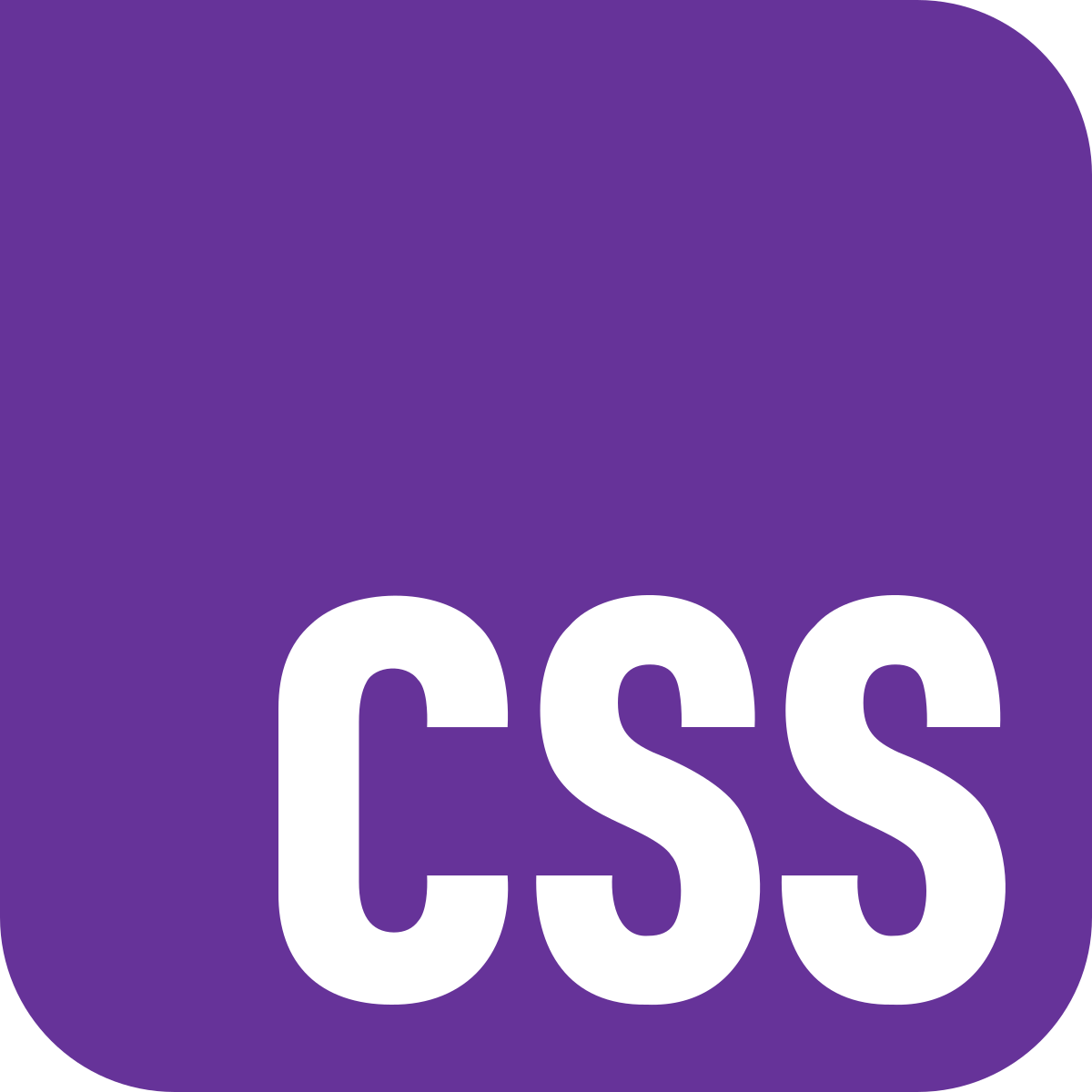 CSS logo icon
